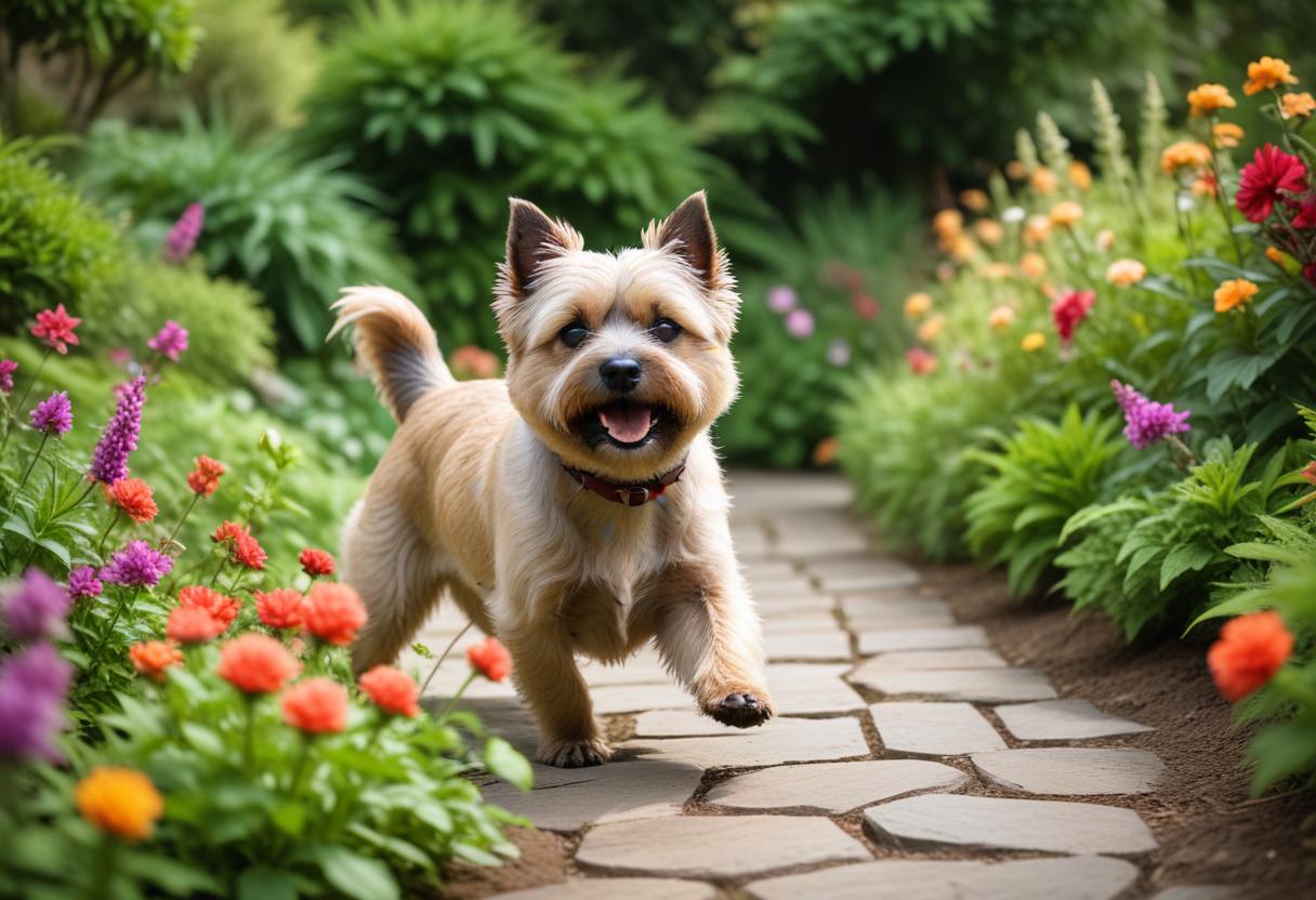 Cairnterrier skällig – charmig vakthund eller plåga? illustration