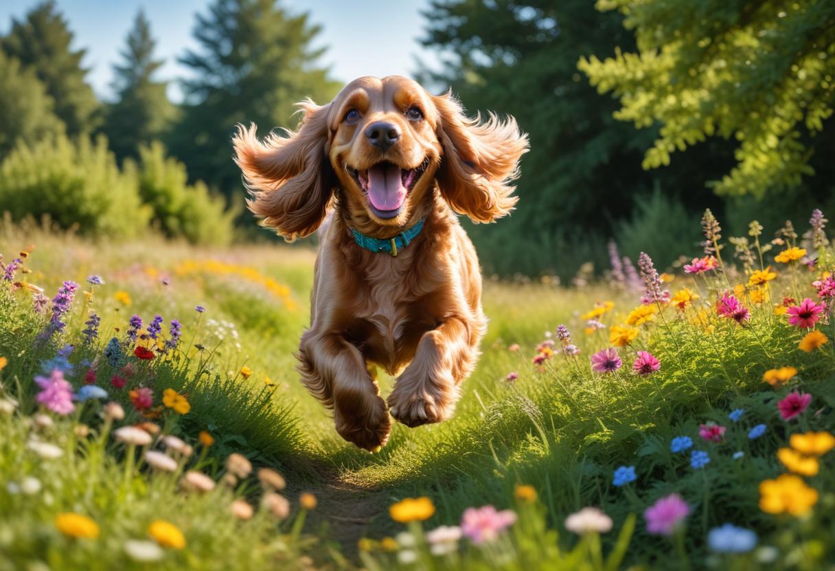 Hur länge kan en cocker spaniel vara din vän? illustration